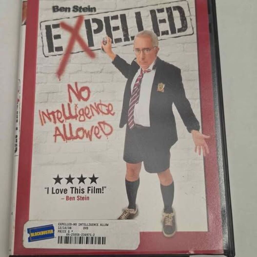 Expelled: No Intelligence Allowed DVD